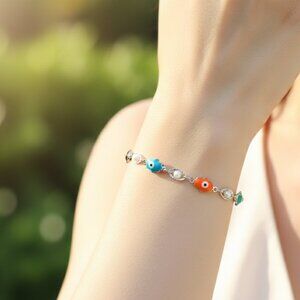 "Trendy Handmade Bracelet – A Stylish Gift for Women & Girls, MAR091068